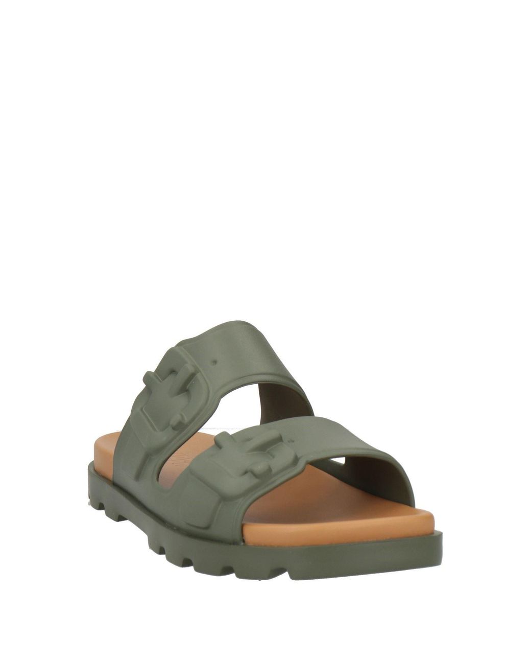 Camper Green Military Sandals Rubber for men