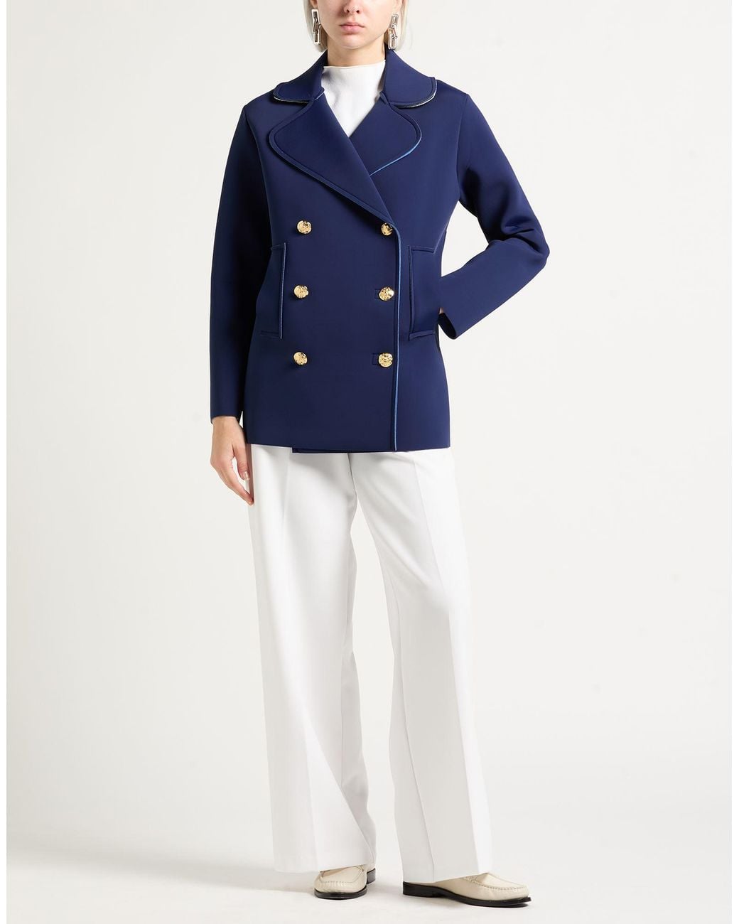 La Fille Des Fleurs Blue Jacket