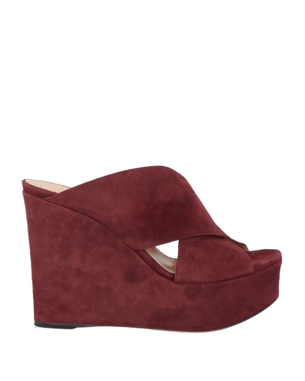 Sergio Rossi Red Sandals
