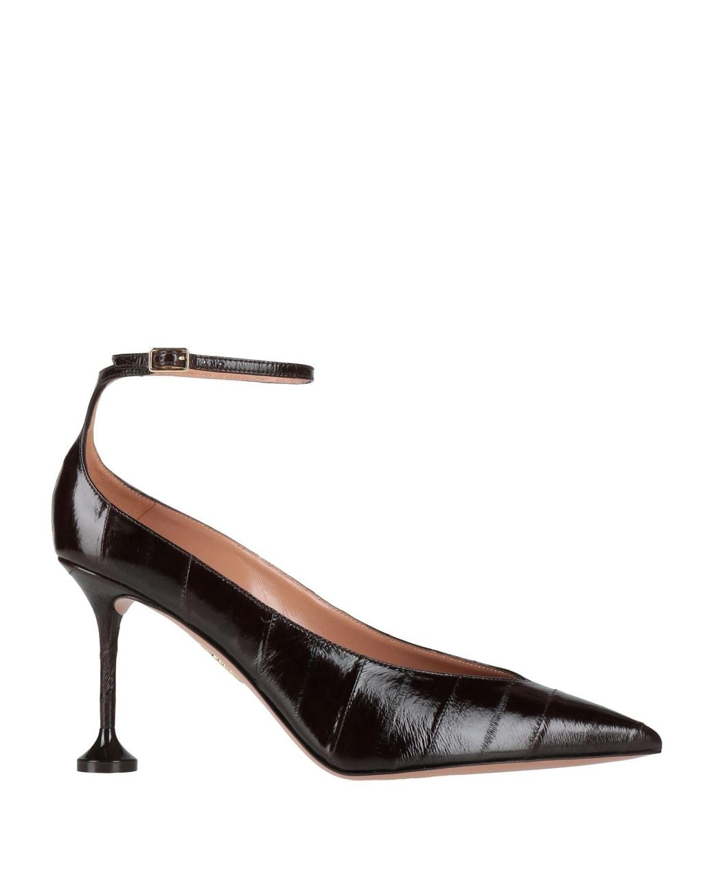 Aquazzura Black Dark Pumps Leather