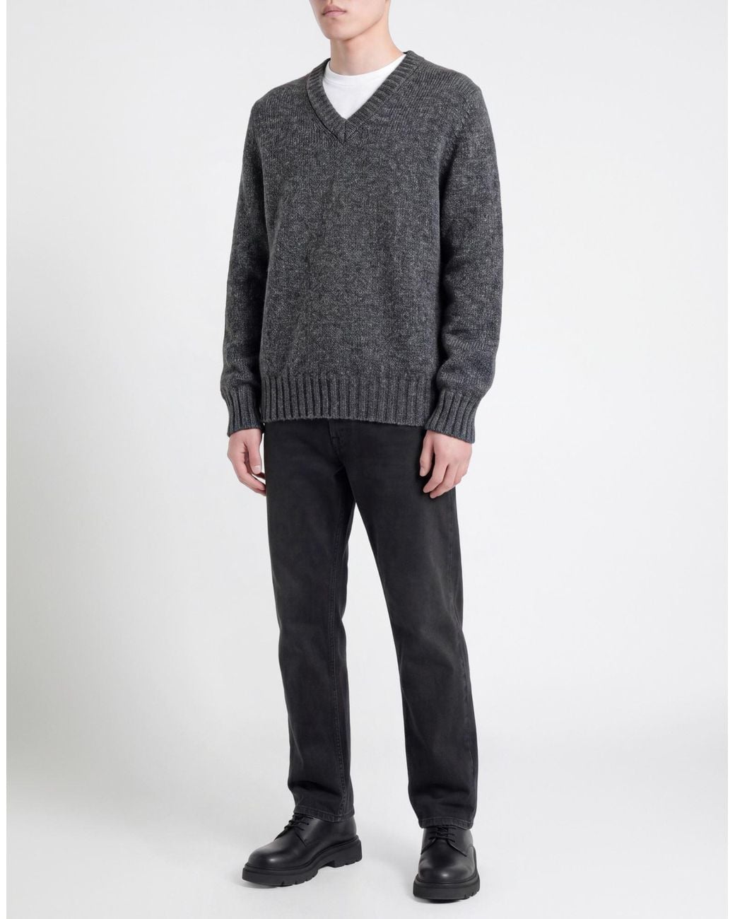 Pullover Alpha Studio de hombre de color Gray