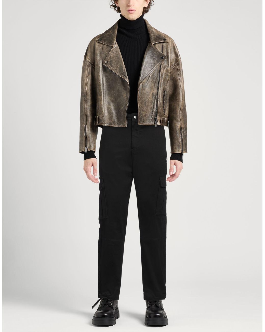 Marcelo Burlon Black Pants for men