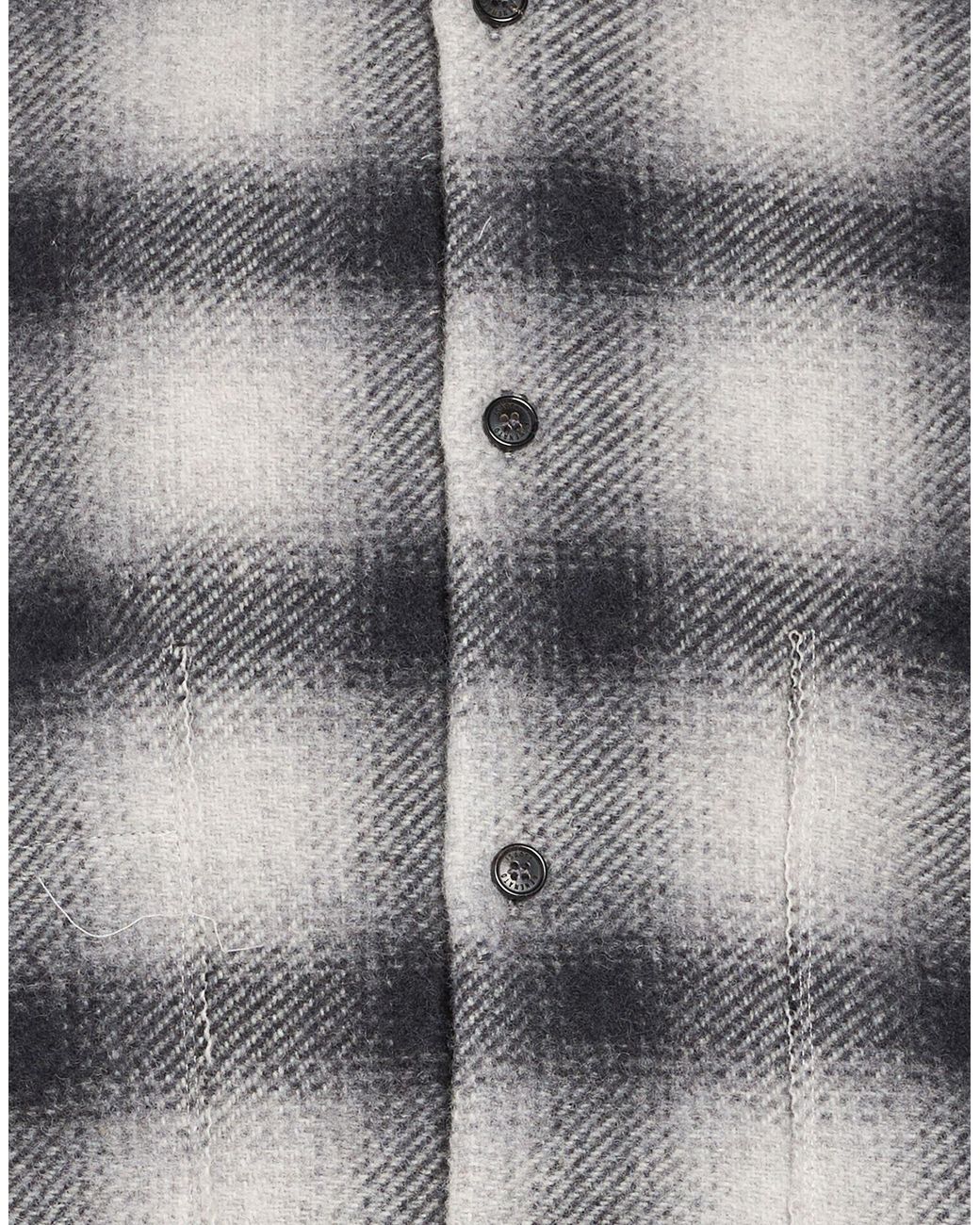 Isabel Benenato Gray Jacket Wool for men