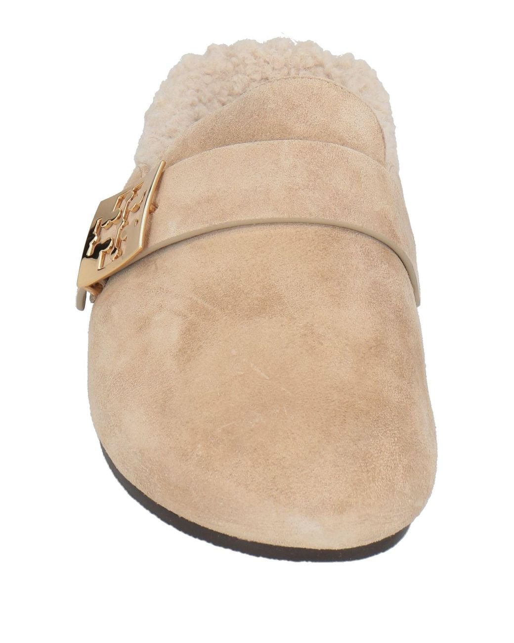 Tory Burch Natural Mules & Clogs