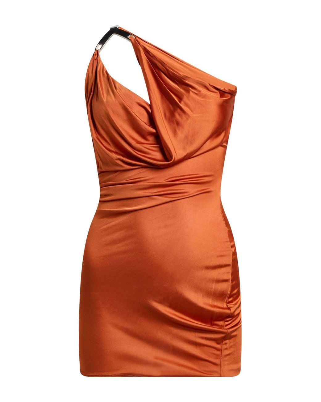 Rick Owens Orange Mini Dress