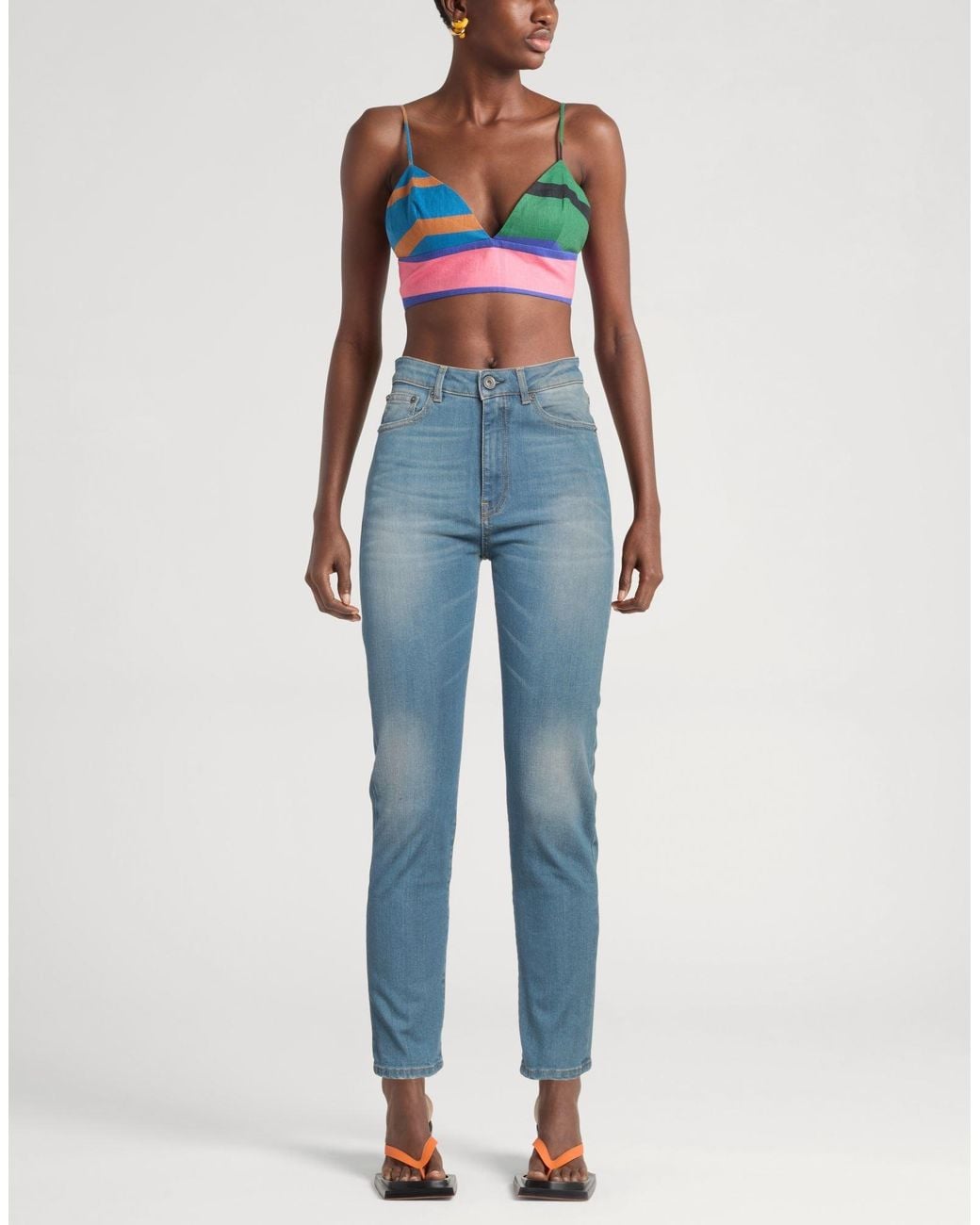 Ottod'Ame Blue Jeans Cotton, Elastane