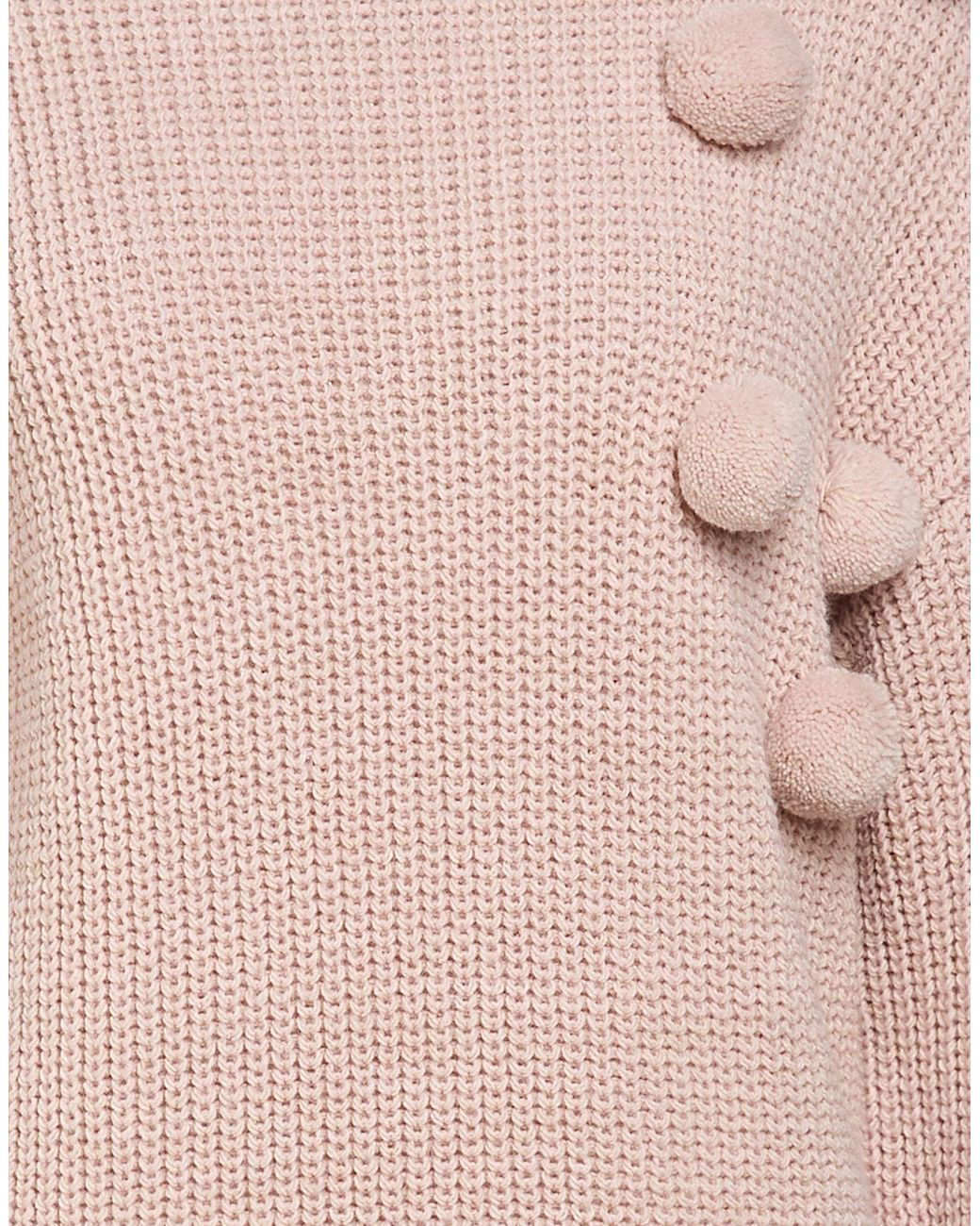 Please Pink Antique Rose Turtleneck Polyacrylic, Polyester