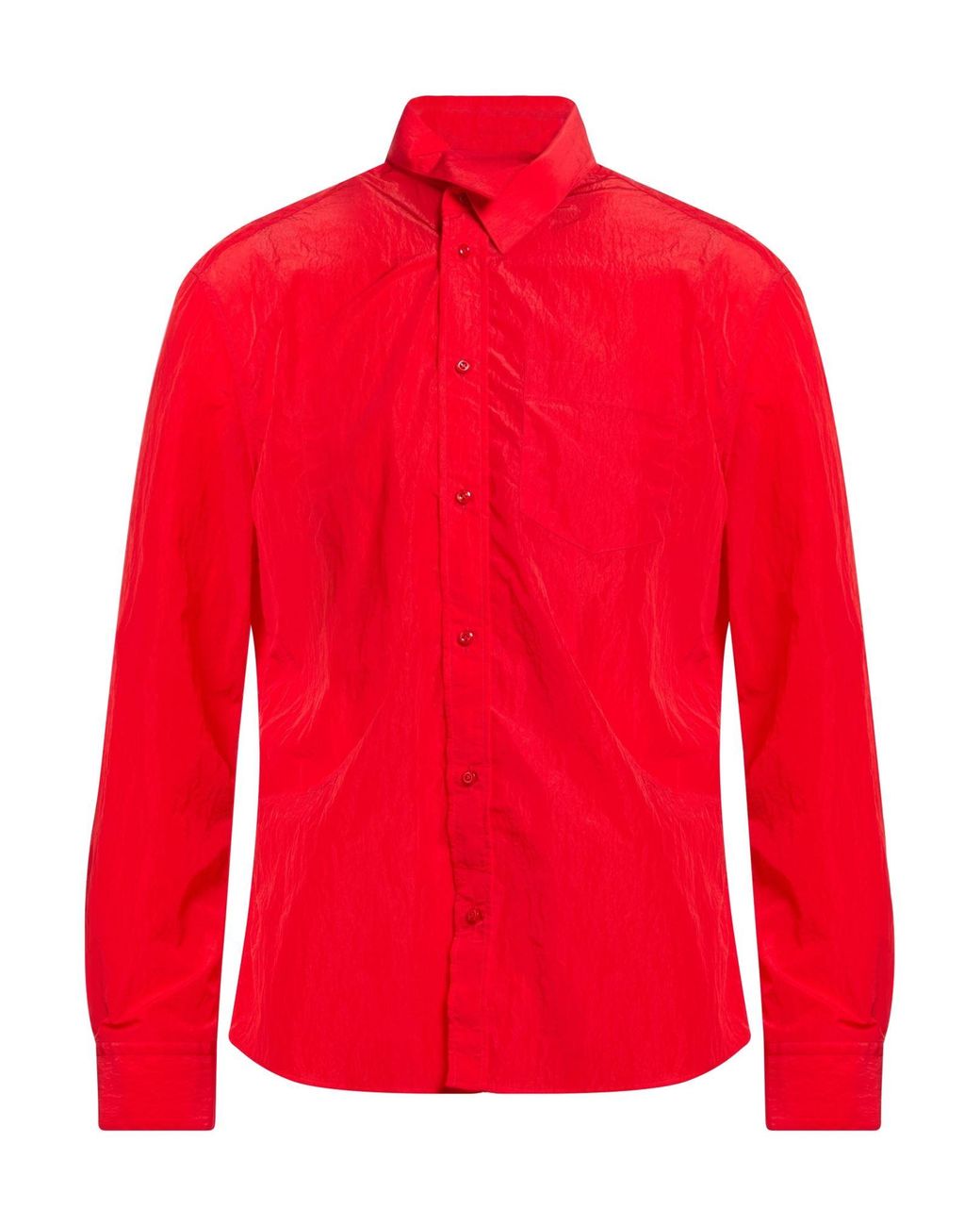 ALAINPAUL Red Shirt for men