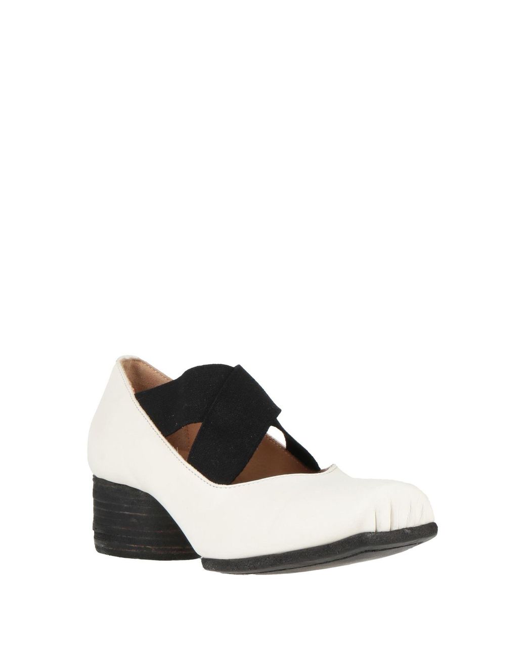 Uma Wang White Ivory Pumps Leather