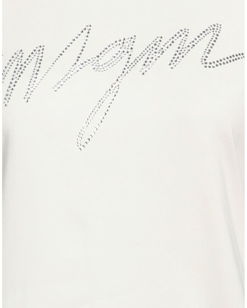 MSGM White T-shirt
