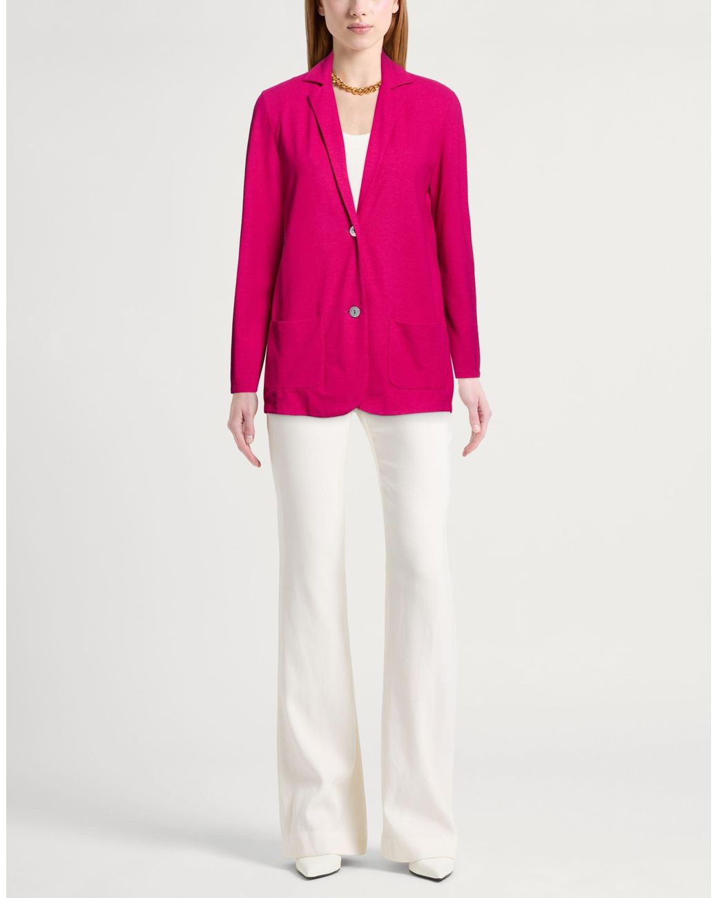 Zanone Pink Blazer Cotton