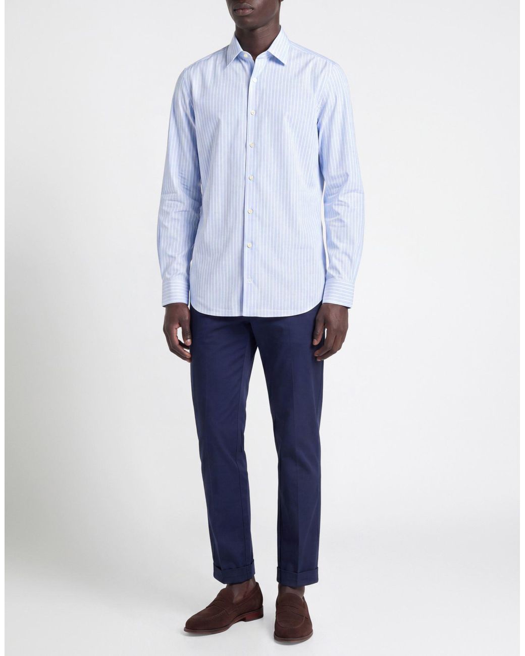 Camicia di Lanvin in Blue da Uomo