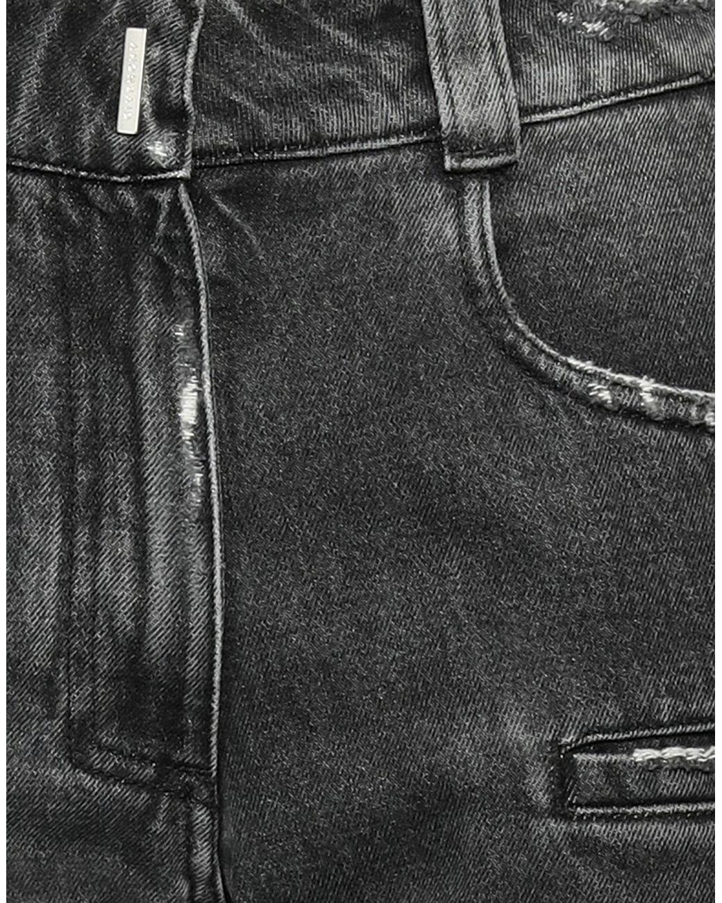 Givenchy Gray Denim Shorts