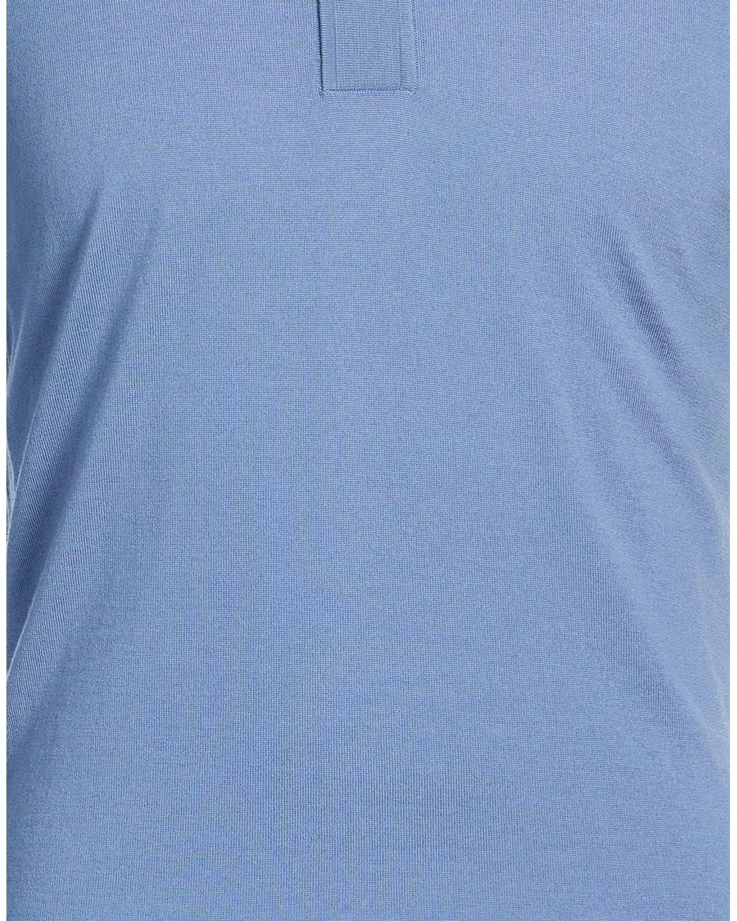 Dunhill Blue Slate Sweater Wool for men