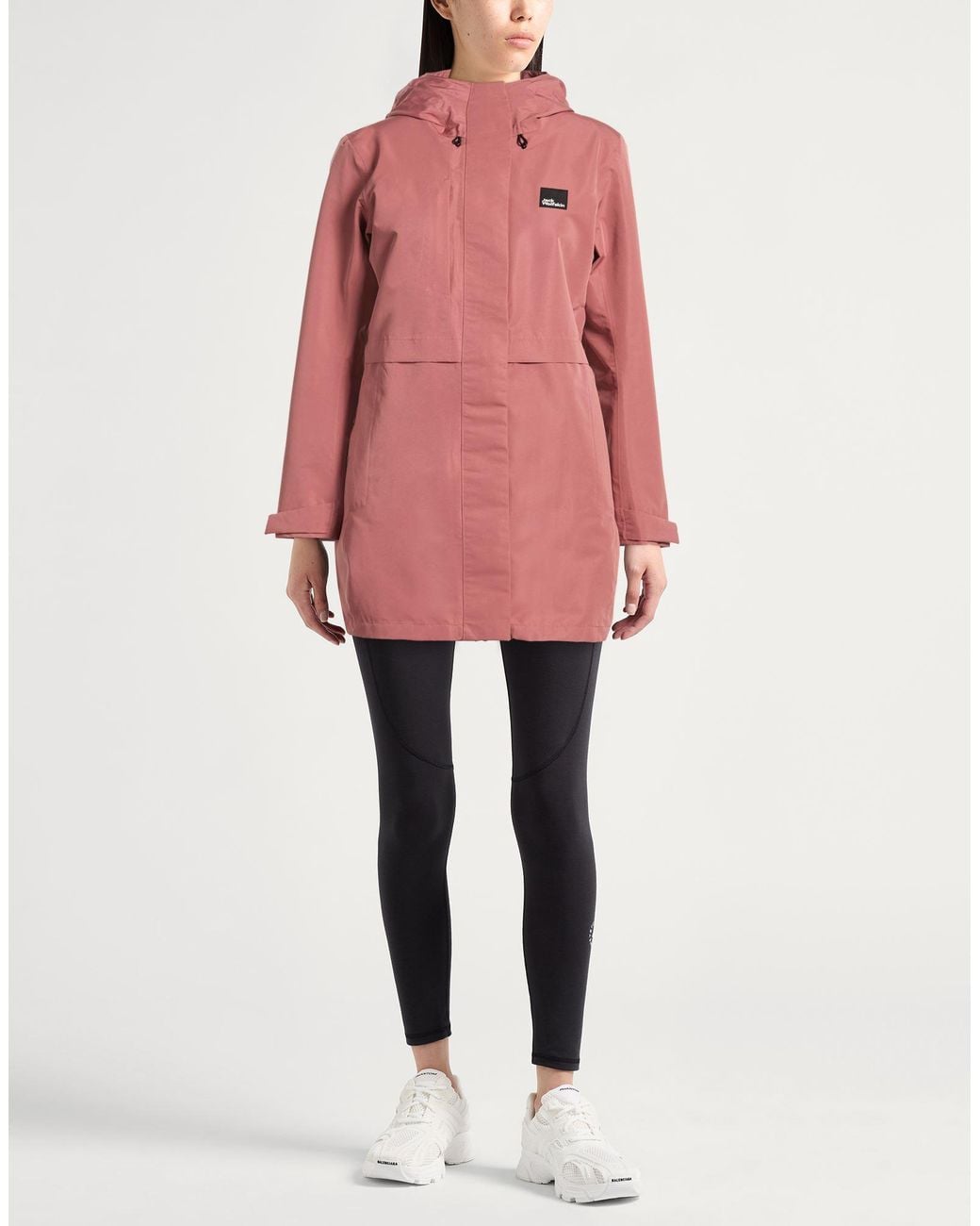 Jack Wolfskin Pink Overcoat & Trench Coat Recycled Polyester