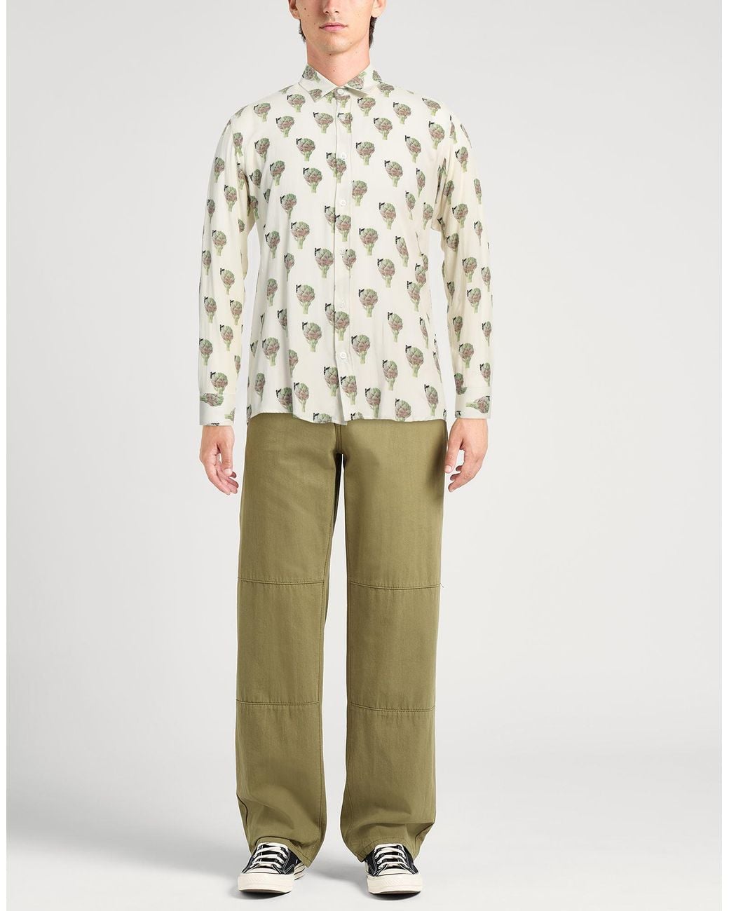 Daniele Alessandrini White Shirt for men