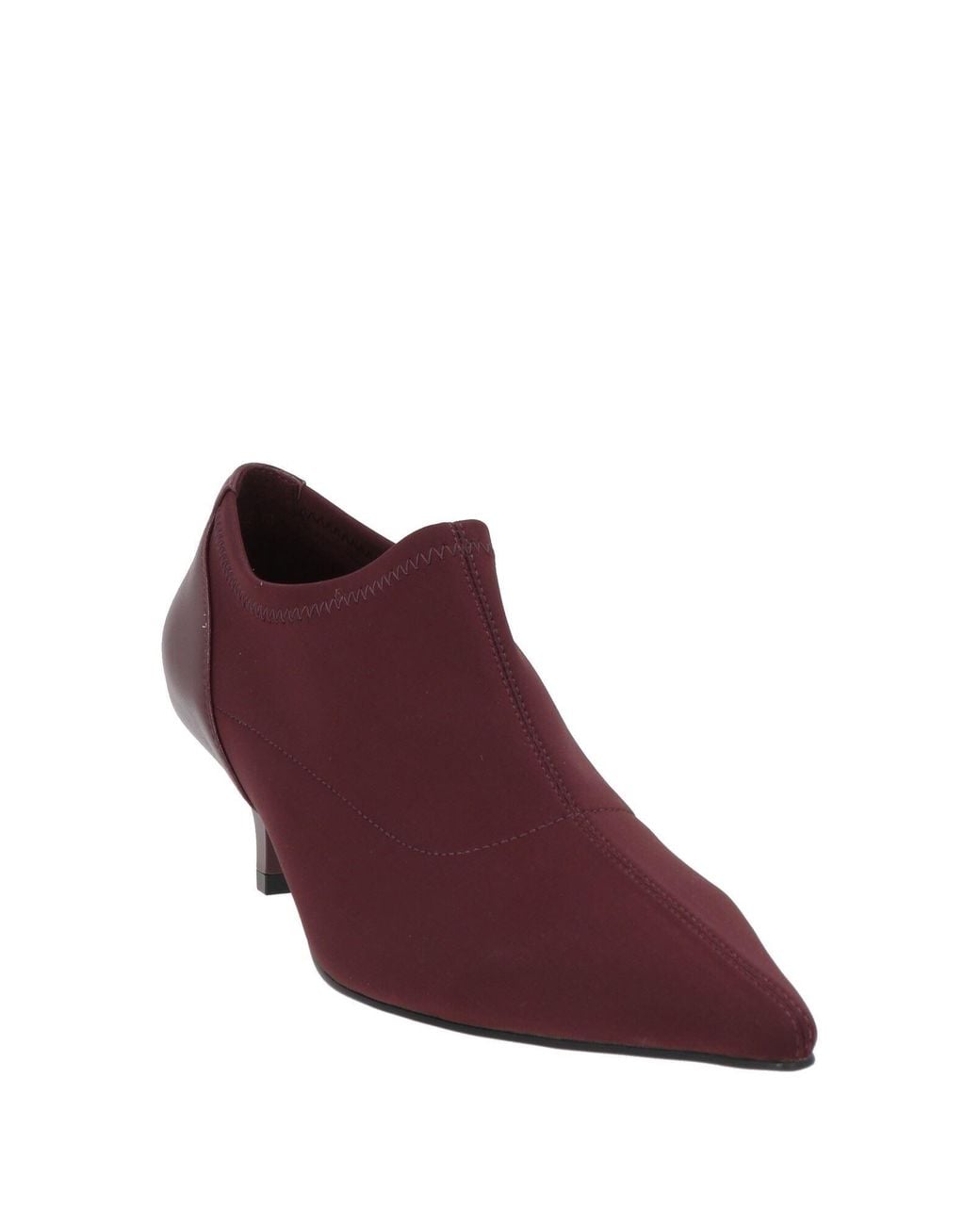 Jeannot Purple Pumps Leather, Textile Fibers