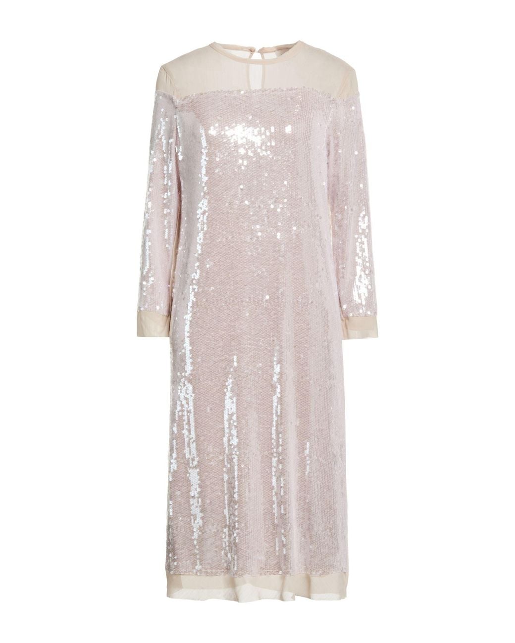 Dixie Pink Midi Dress Polyester, Elastane