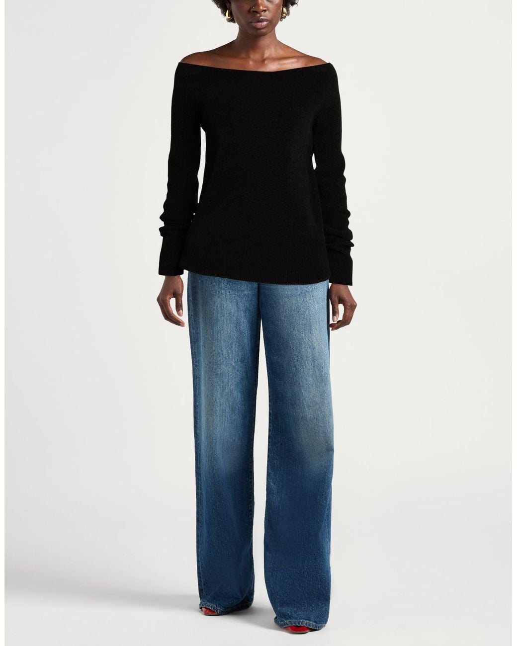 Patrizia Pepe Black Sweaters