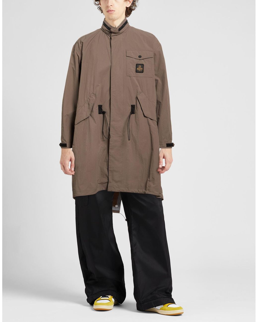 Refrigiwear Brown Overcoat & Trench Coat for men