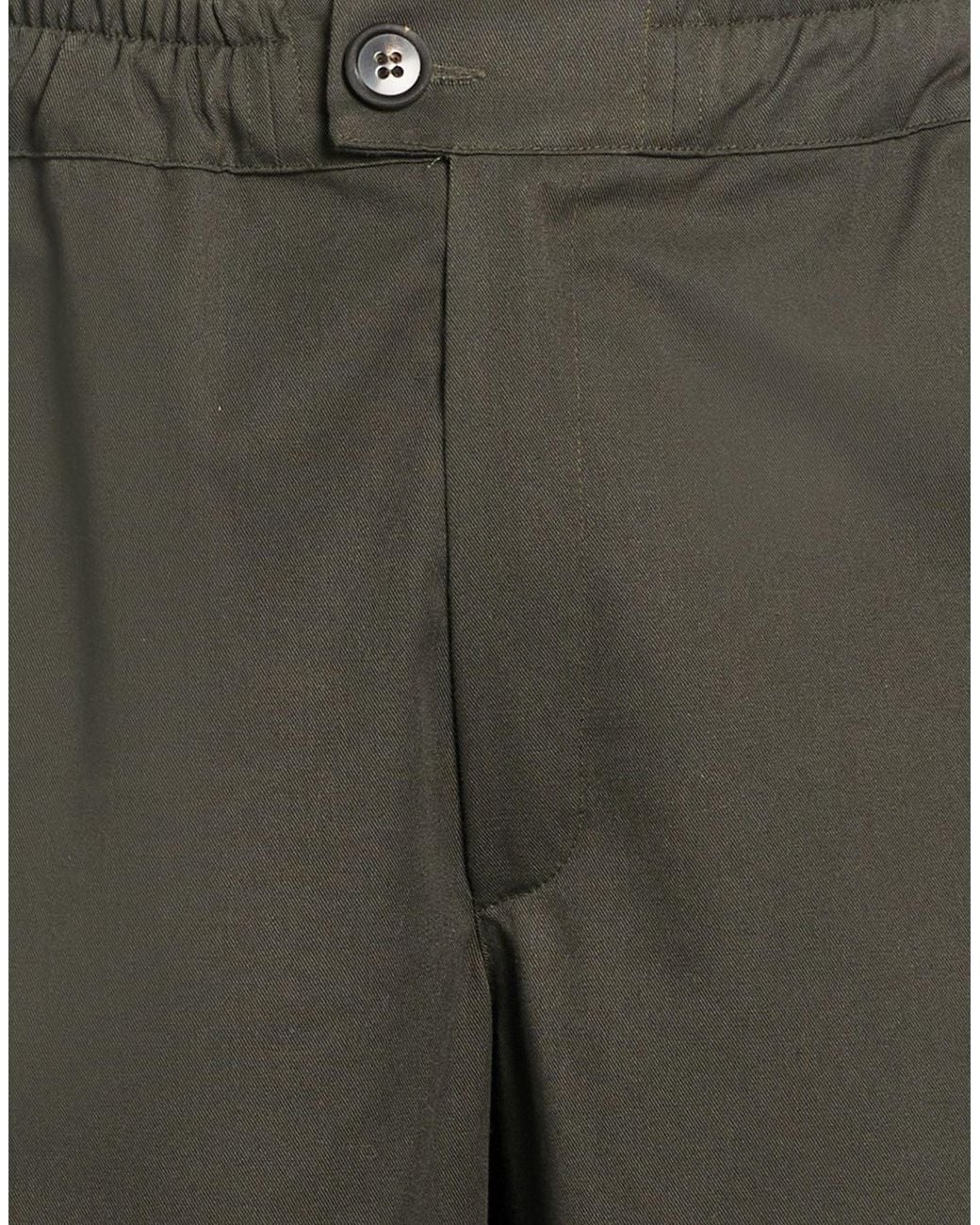 Crossley Gray Dark Pants Polyester, Cotton for men