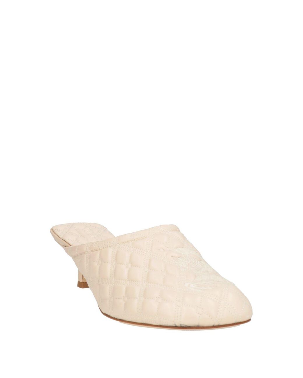 Burberry Natural Mules & Clogs Leather