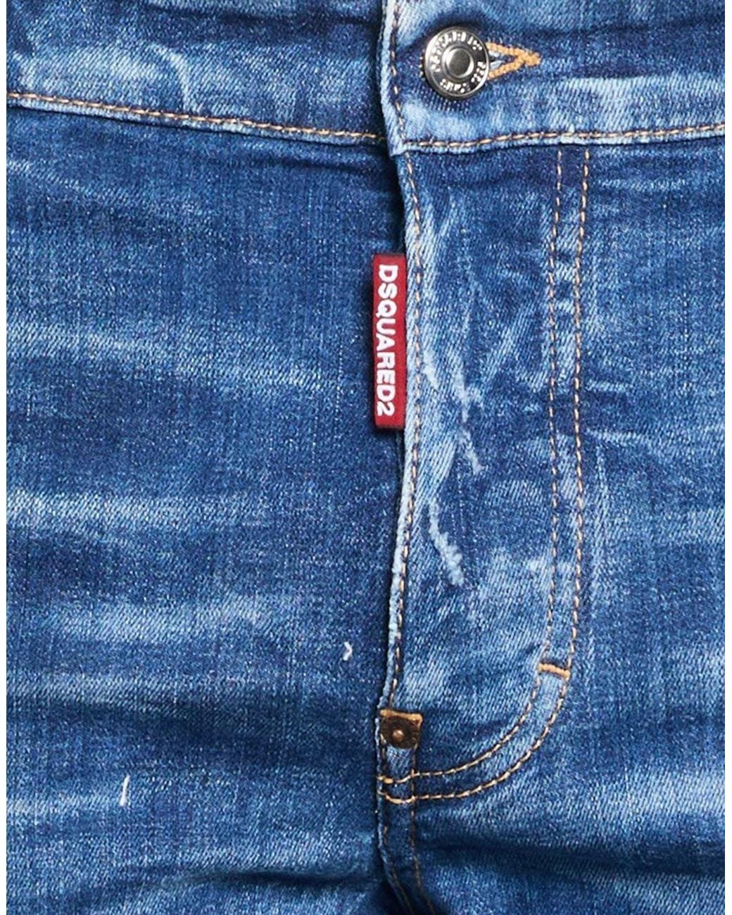 DSquared² Blue Jeans Cotton, Elastane for men