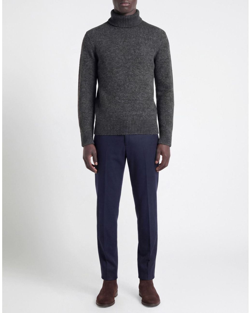 Kangra Rollkragenpullover in Gray für Herren