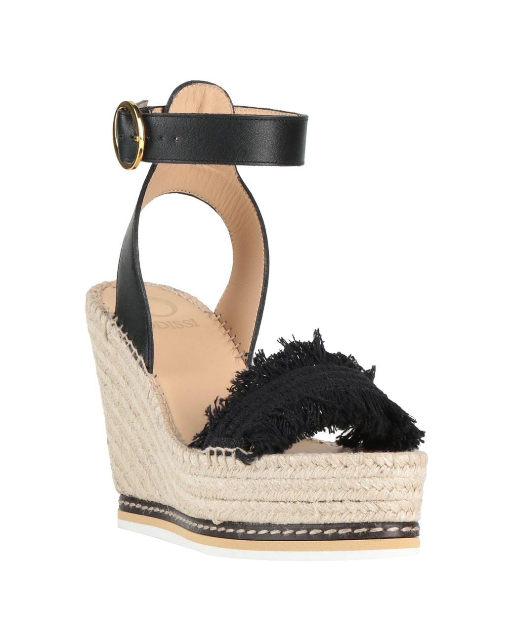 Odissi Natural Espadrilles Cotton, Leather