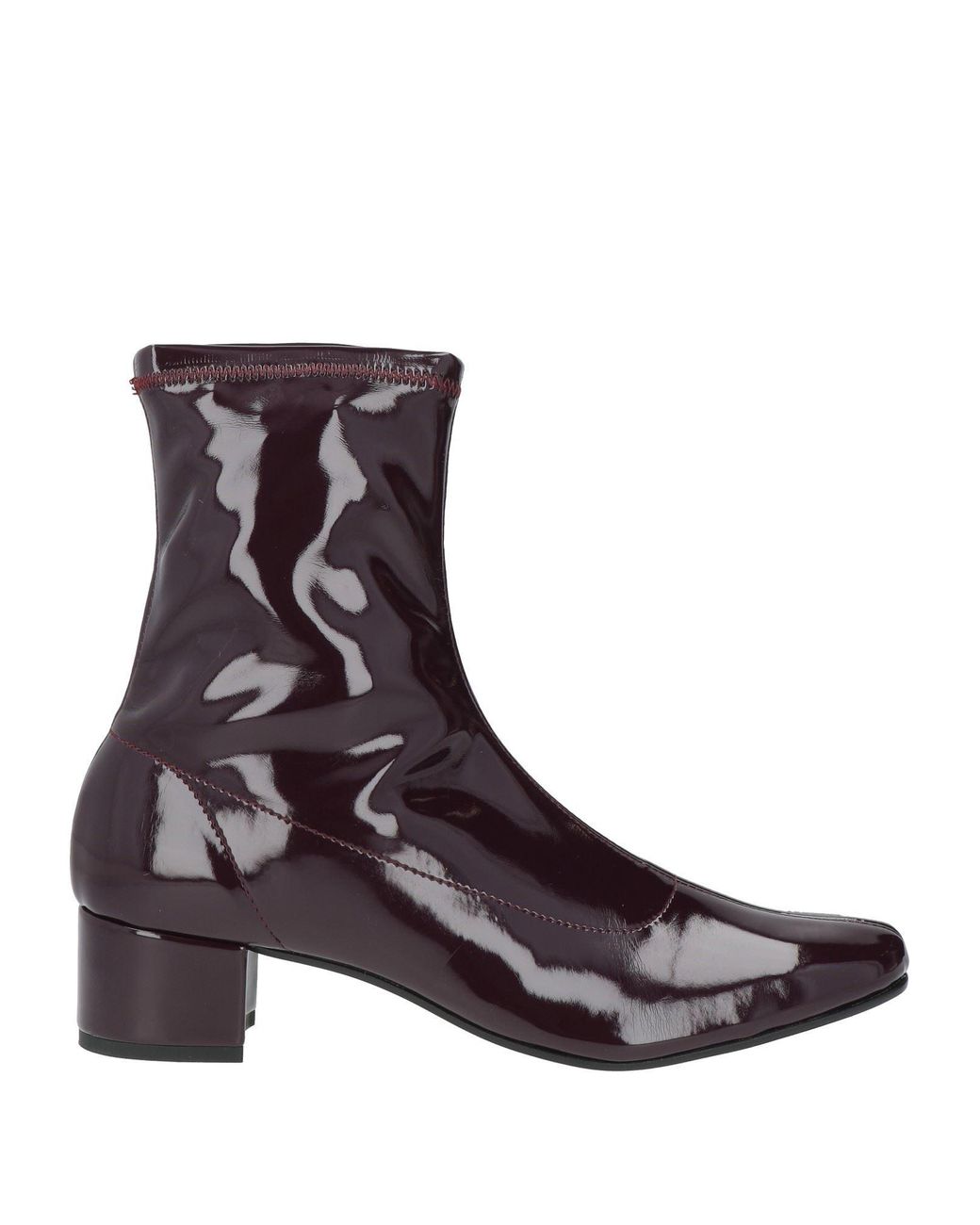 BALLERETTE Purple Dark Ankle Boots Synthetic Material
