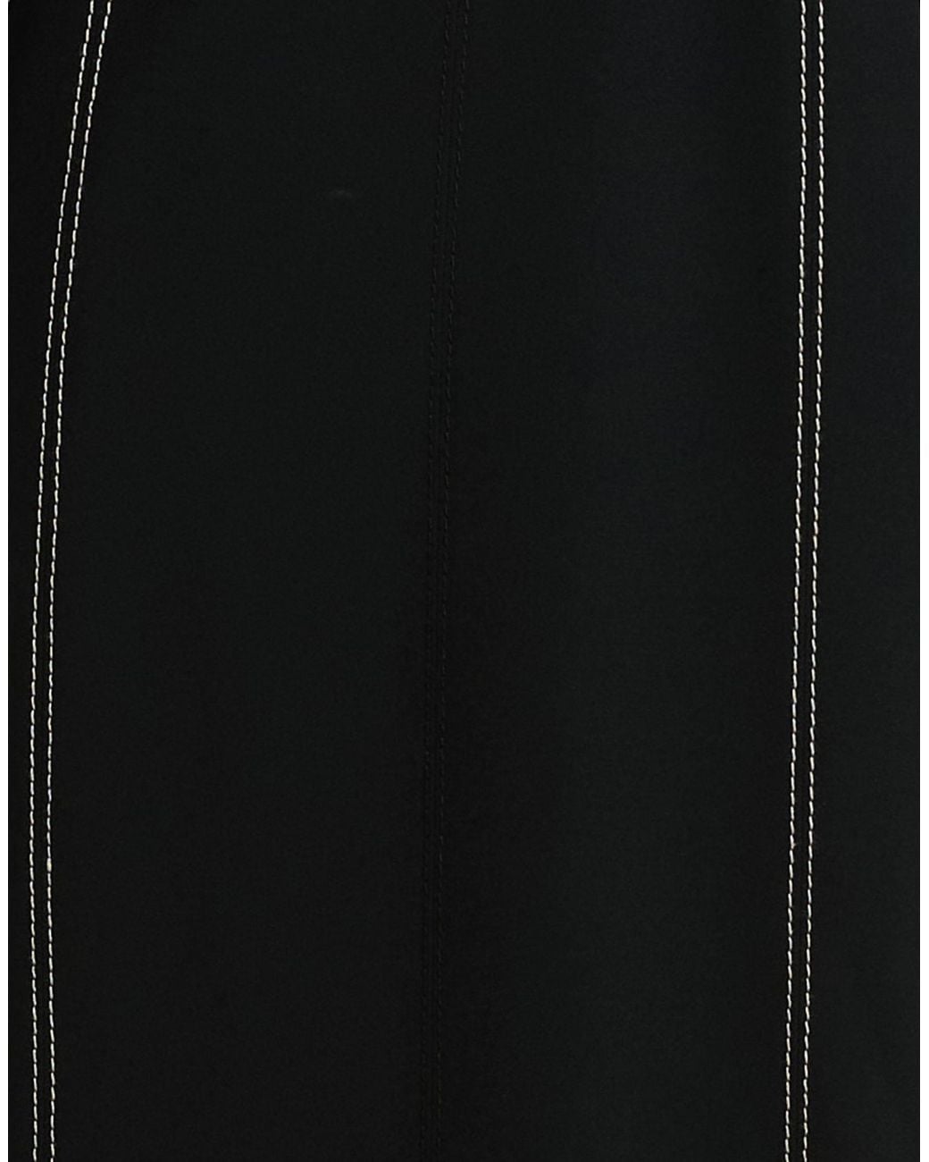 Elena Miro Black Midi Dress Polyester, Elastane