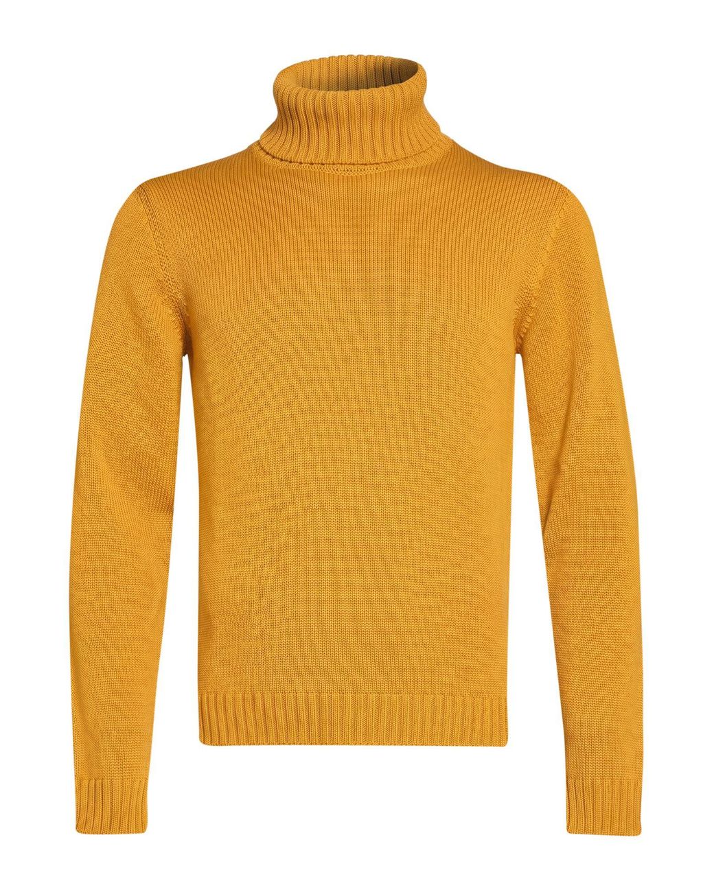 Zanone Yellow Turtleneck for men