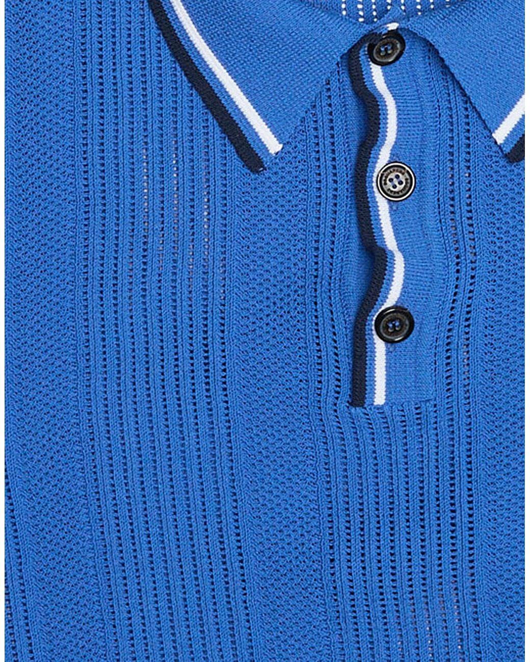 DSquared² Blue Sweater Cotton, Polyamide for men