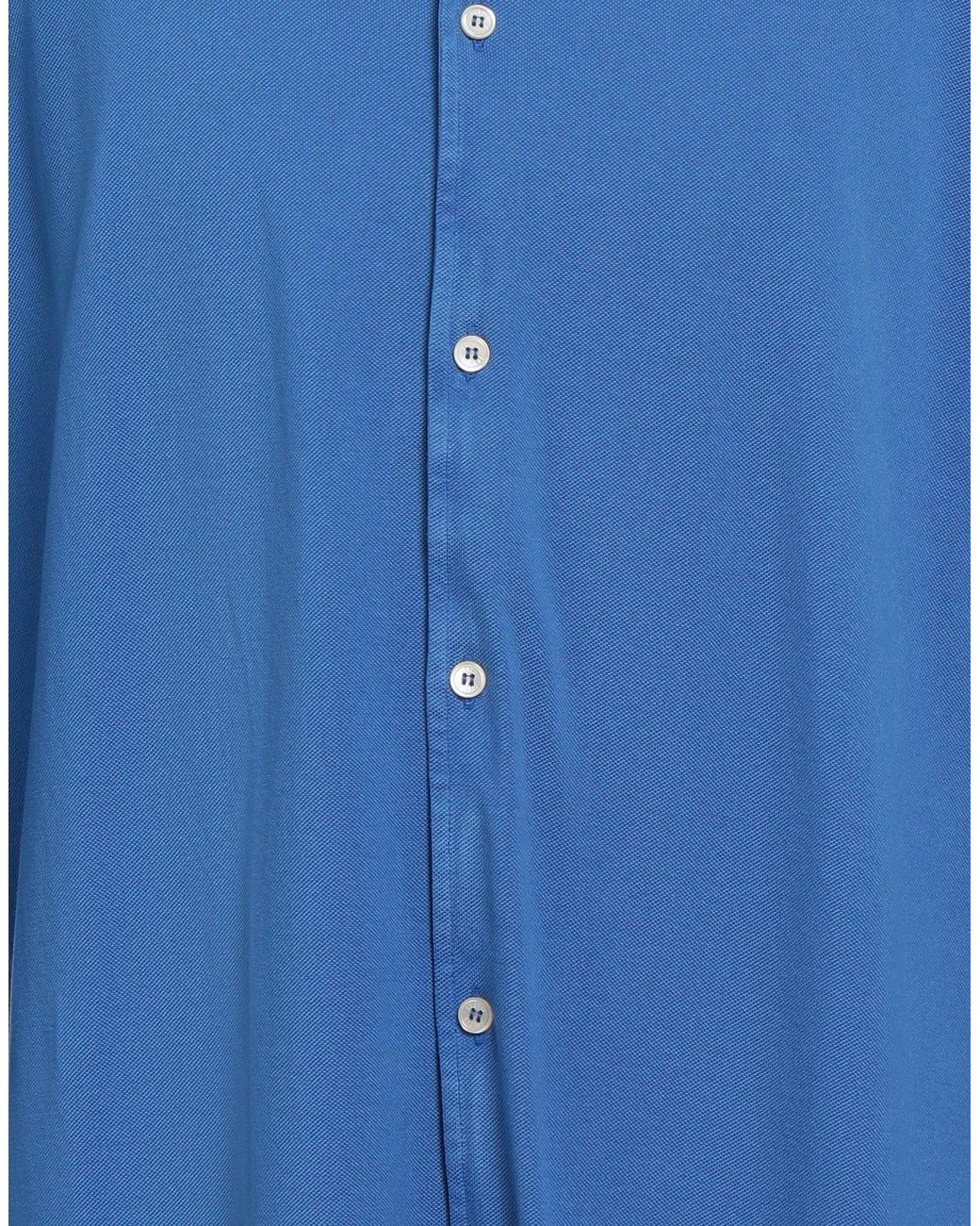 Fedeli Blue Shirt for men