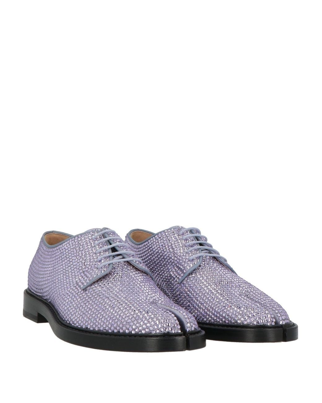 Maison Margiela Purple Lace-up Shoes