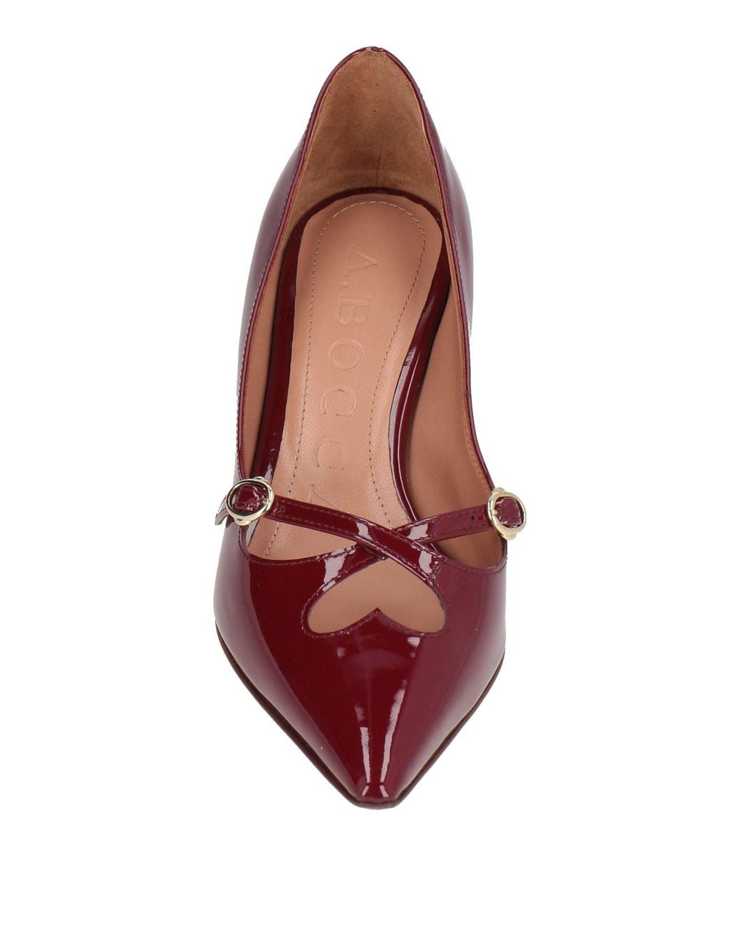 A.Bocca Red Pumps Leather