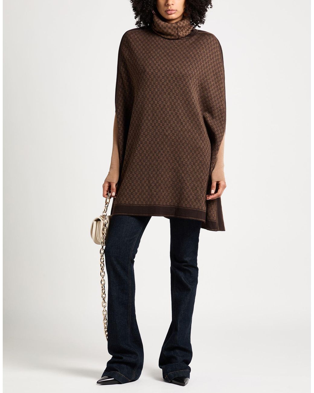 Balmain Brown Cape