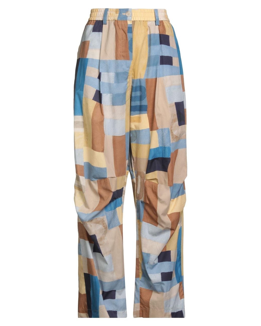 Ottod'Ame Blue Pants Cotton