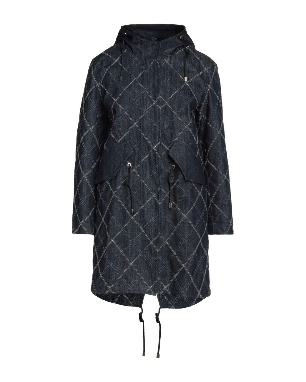 Dondup Blue Denim Outerwear