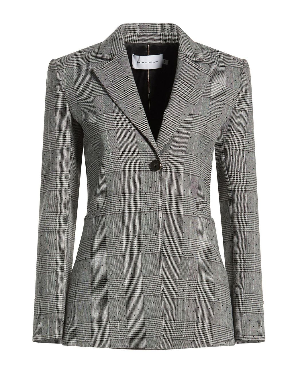 SIMONA CORSELLINI Gray Blazer