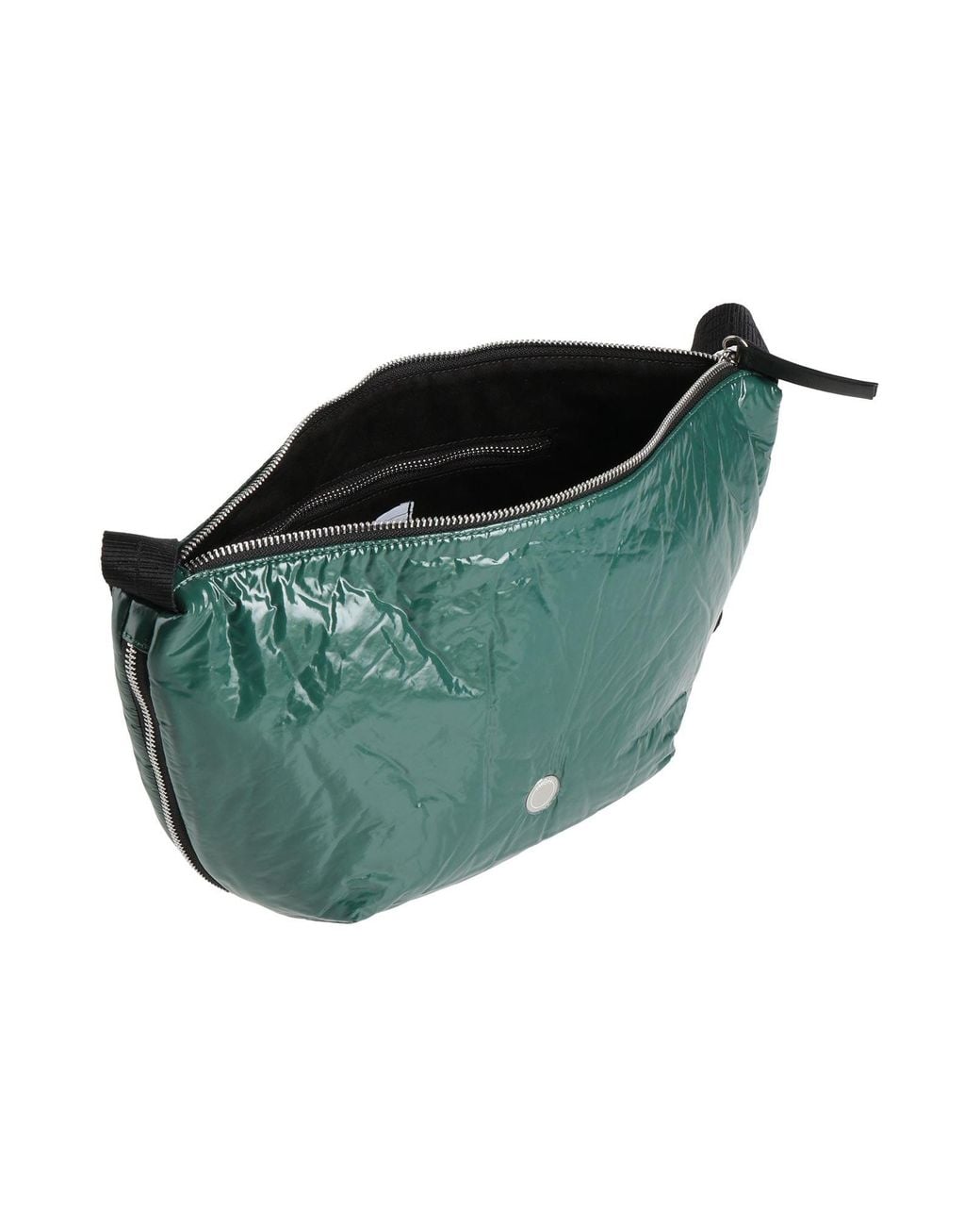 High Green Dark Shoulder Bag Polyester, Nylon, Polyurethane
