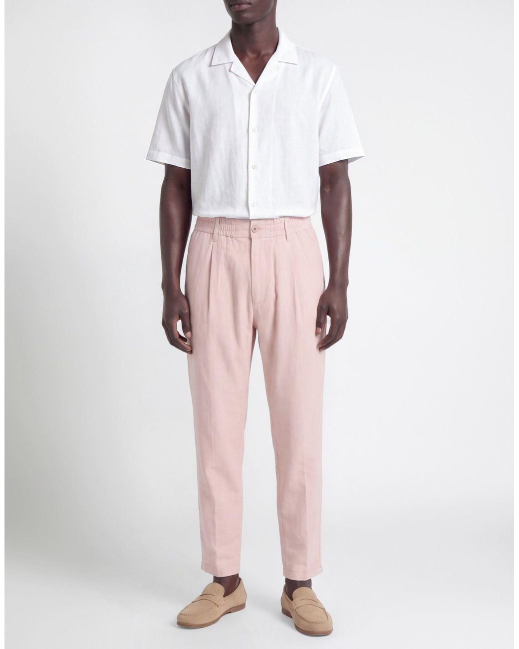 Drykorn Pink Pants for men
