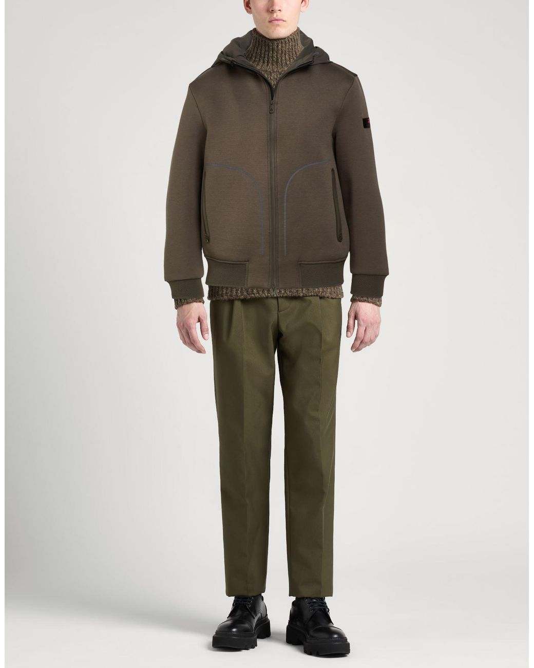 Peuterey Green Jackets for men
