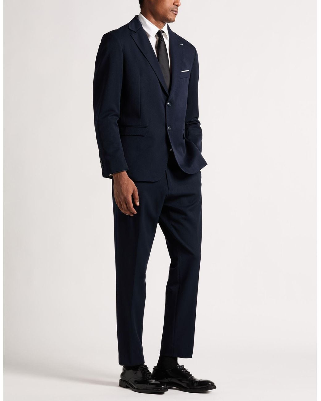 OVER/D Blue Midnight Suit Polyester, Viscose, Elastane for men
