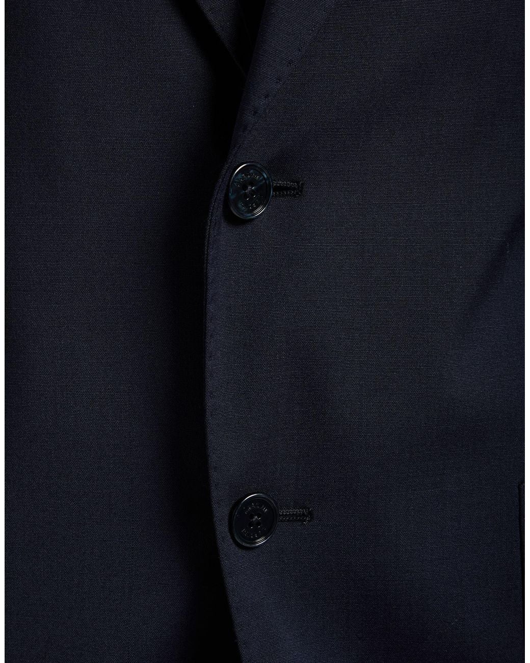 Lardini Blue Suit Polyester, Viscose for men