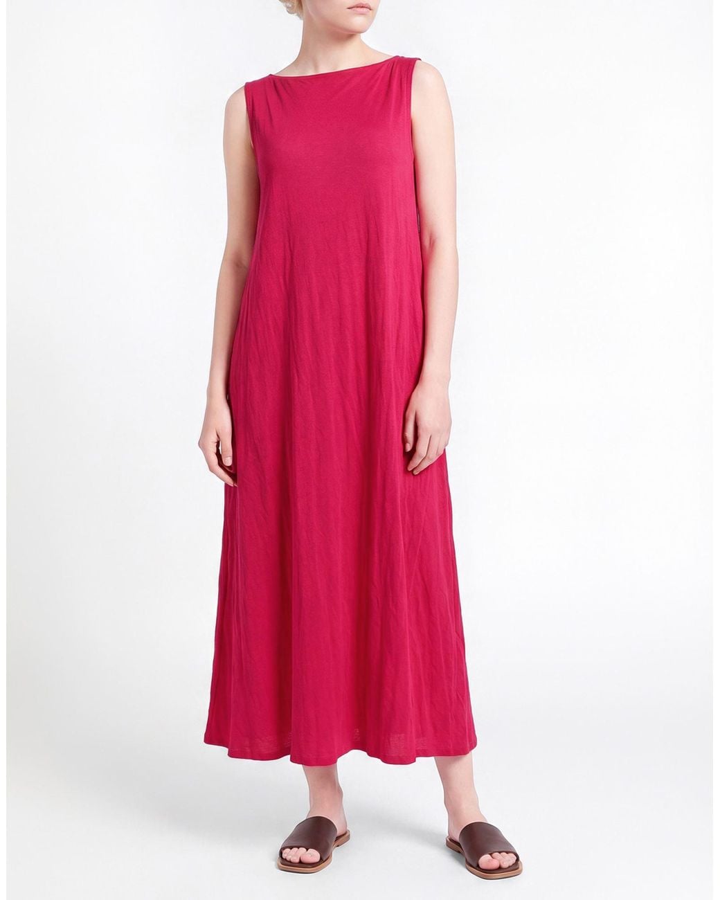 Apuntob Pink Midi Dresses
