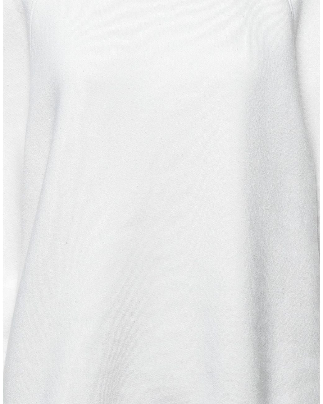 Agolde White Sweatshirt Cotton, Polyester