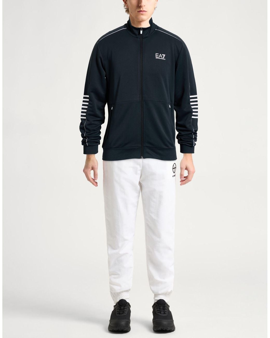 EA7 Blue Sweatshirts for men