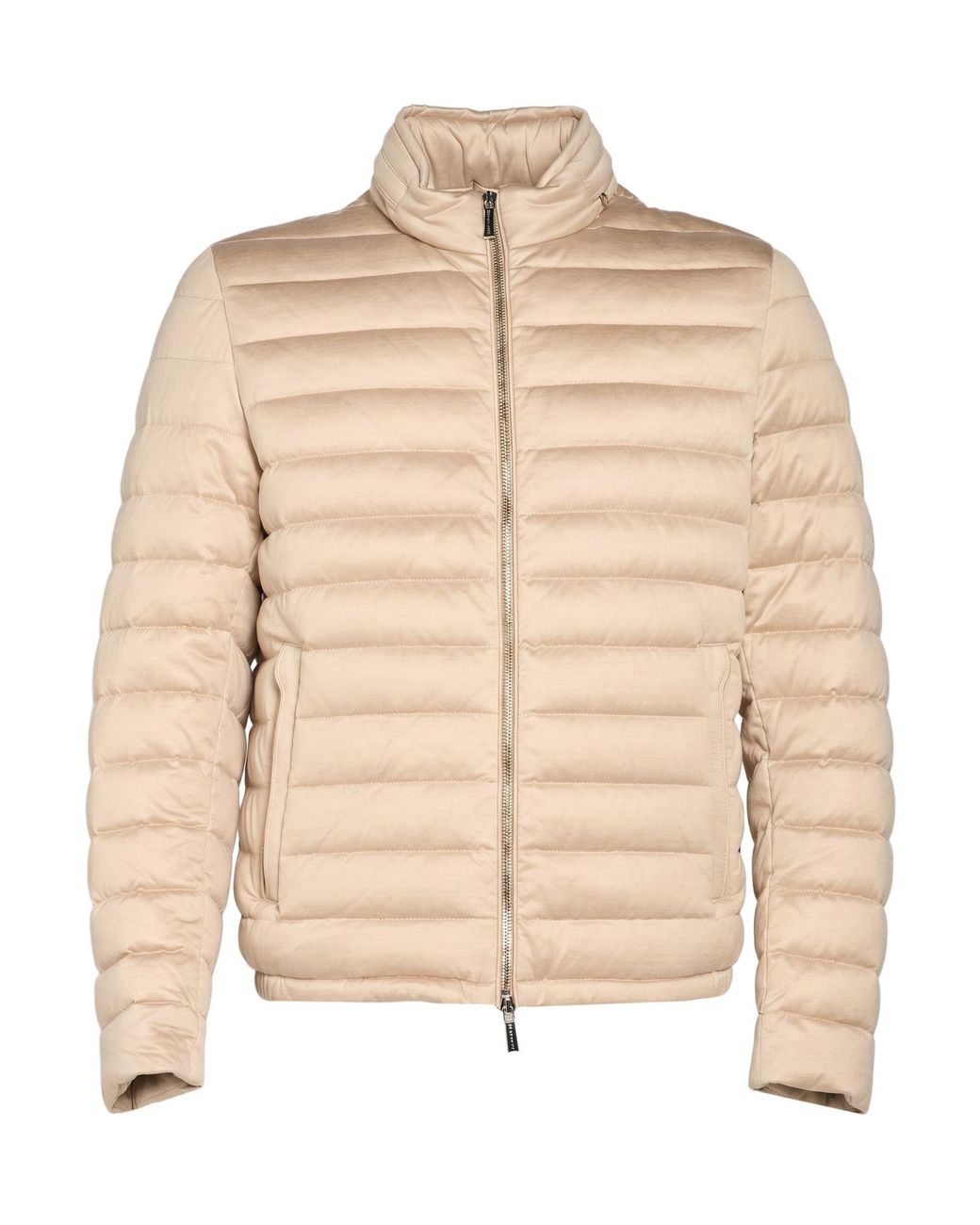 Moorer Natural Puffer Cotton for men
