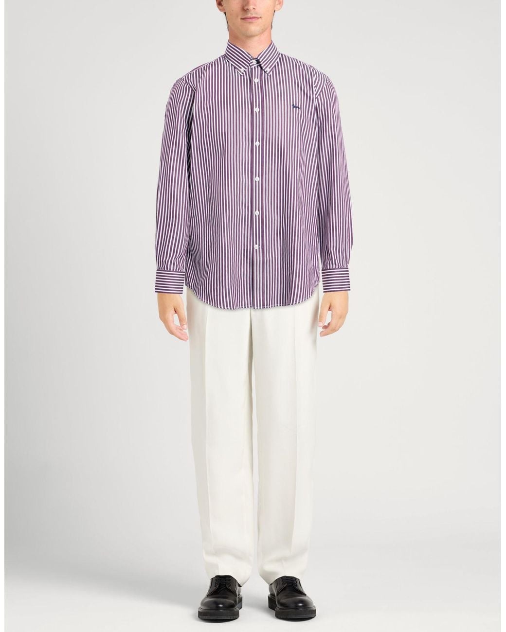 Camicia di Harmont & Blaine in Purple da Uomo